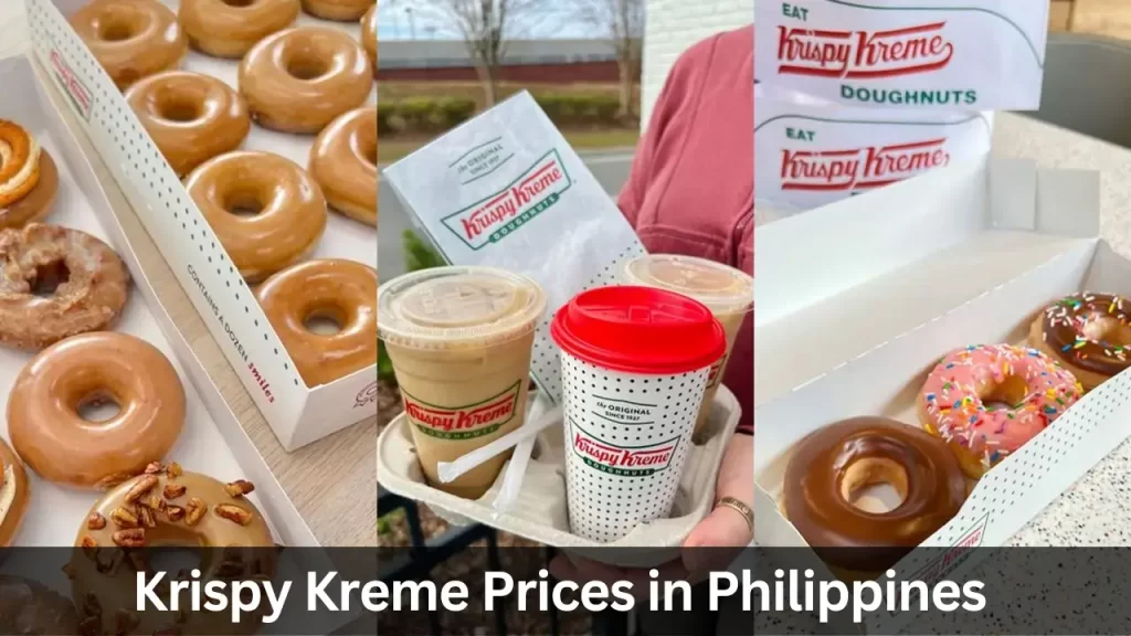 Krispy Kreme Menu Prices in Philippines