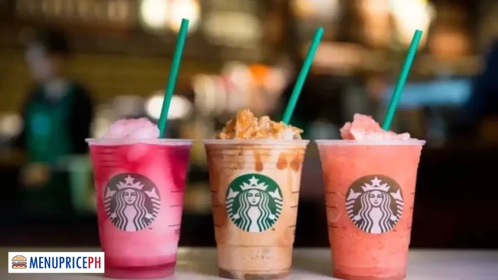 Starbucks Menu Prices