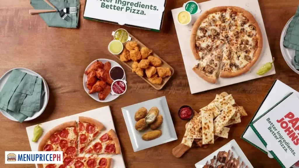 Papa John’s Menu Prices